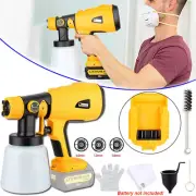 Paint Sprayer Gun Airless Power Electric 220W 1000ML Outdoor Wall Handheld Spray