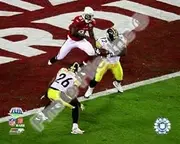 James Harrison Interception - Super Bowl XLIII - #4 Sports Photo