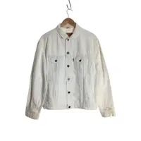 在飛比找蝦皮購物優惠-Levi’s 夾克外套白色 棉 日本直送 二手