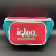 New Igloo Throw Back Collection “Stay Cool” Teal /Pink Cooler Fanny Pack