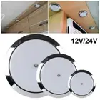 RV Caravan Ceiling Lamp Reading Light Round Dome Light LED Touch Lamp