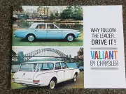 CHRYSLER VALIANT AP5 PLUS MATCHING ''ACCS'' BROCHURE