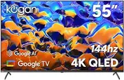 [Kogan] 55" QLED 4K 144Hz Smart AI Google TV - KAQL55XQ98GSTA - 55 Inch