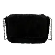 2 Pcs Popular Simple Female Daily Bag Fashion Square Envelope Handbag Female Messenger Bag Street Travel Plush Purses