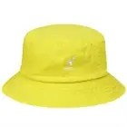 Kangol Washed Bucket Hat Summer Cap Outdoor Camping - Lemon Sorbet - L