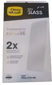 OtterBox Apple iPhone 13 Pro Max Alpha Glass Screen Protector sealed