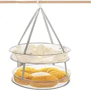 Sweater Dryer Rack | Foldable Drying Rack Sweater Dryer with Hook,Space Saving Laundry Basket Mesh Dry Hanger for Socks & Underwear