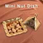 Mini Nut Dish Dustproof Decorative Pastry Plate Food Candy Display Stand Home
