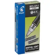 Pilot BPS-GP Ballpoint Pen 0.7mm Black 12 Pack