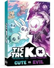 Unstable Games Tic Tac Ko Cute vs Evil Card Game