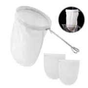 Ultra Fine Mesh Strainer Bags, Reusable Fine Mesh Strainer with Handle, Yogurt