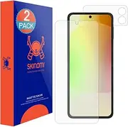 Skinomi Matte Screen Protector Compatible with Samsung Galaxy Z Flip 3 (2-Pack) Anti-Glare Matte Skin TPU Anti-Bubble Film