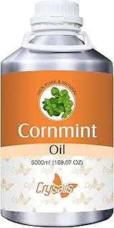 CRYSALIS Cornmint Oil | Pure & Natural Undiluted Cold Pressed Carrier Oil - 5000ml/169.07 fl oz