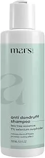 mars Anti Dandruff Shampoo for men | 200 ml | Packed with the goodness of Ginger Oil, Menthol, and Tea Tree Essence | Pack of 1