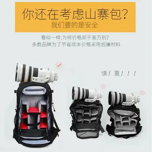 可打統編 相機包雙肩索尼佳能尼康相機包防水防盜攝影包相機背包雙肩專業級