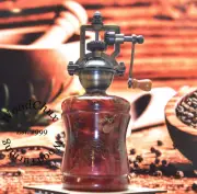 Pepper Mill Grinder Peppermill Mini Pinecones & Resin Handmade SEE VIDEO 908