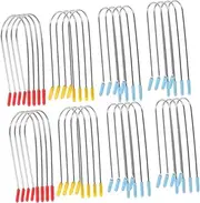 CLISPEED 1 Set U Shaped Hot Curler Clips Replacement Kit Assorted Roller Clips for Curling for Easy Styling
