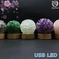 在飛比找蝦皮商城精選優惠-天然水晶原礦小夜燈 USB LED 床頭燈 紫水晶燈 粉晶燈