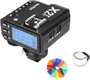 Godox X2T-F TTL Wireless Flash Trigger for Fujifilm, Bluetooth Connection Supports iOS Android App Contoller, 1/8000s HSS, TCM Function, 5 Separate Group Buttons X1T Upgrade Version