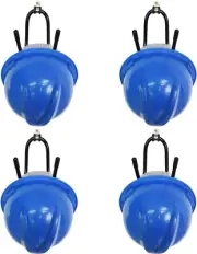 Hard Hat Rack Hard Hat Holder Storage Hanger - No Hard Hat -4/Pk-Screws Included