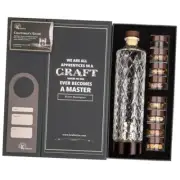 DIY Whiskey Gifts for Men - Whiskey Infusion Kit & Whiskey Decanter Set with