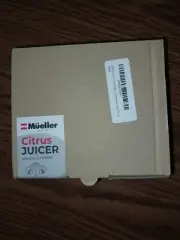 Mueller Citrus Lemon Orange Juicer, Hand Squeezer Rotation Press, Manual Juicer