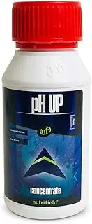 Nutrifield pH Up 250ml Hydroponic Phosphoric Acid Soil Solution for Aquatic Plants in Hydroponic Systems & Aquariums, pH Adjustment Solution