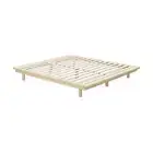 Oikiture Bed Frame King Size Wooden Bed Base Timber Platform