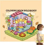 Kids Coloring Books, Children's Cartoon Drawing Notebook, Parent-Child Interaction Activity, Fun School Supplies for, Children, Teenagers, and Kid, 8.27x8.27x0.39 Inches