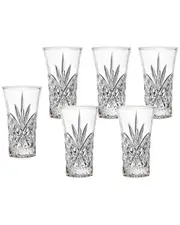 Godinger Set of 6 Dublin Crystal Shot Glasses