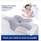 Memory Foam Contour Pillow Cervical Groove Ergonomic Neck Support Orthopedic