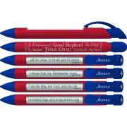 Greeting Pen Names of Jesus Scripture Pens, Scripture Verses with Rotating Me...