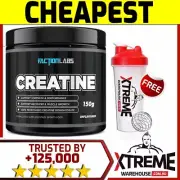 FACTION LABS CREATINE 150G 30 SER UNFLAVOURED // ENERGY RECOVERY HEALTH