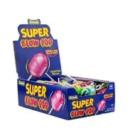 Charms Super Blow Pop Lollipops - Dual Candy and Gum Suckers - Bulk Treats fo...
