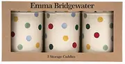 Elite Emma Bridgewater Polka Dot Tea, Coffee & Sugar Caddies