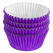 100Pcs Cupcake Muffins Liners Cupcake Holders, Purple