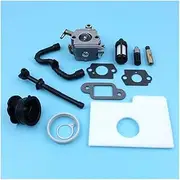 Carburetor Oil Pump A Fuel F Line Intake Manifold Fit for S 017 018 MS170 MS180 MS 170 180 Chainsaw C M Gaskets
