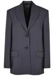 Acne Studios Woven Blazer - Blue - 36 (UK8 / S) 36 (UK8 / S)