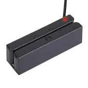 USB Magnetic Stripe Card Reader 3-Track POS Credit Card Reader Swiper Magstri...