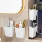Non Perforated Hanging Storage Basket Uncovered Plastic Organizer Accessories
