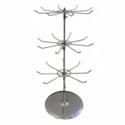 Counter Top 3 levels adjustable Prong Spinner Display Stand Rack SPIN-BH052