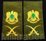 Libya Libyan Army Major General Epaulets