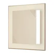 6x6 Inch(158x158mm) Self-Adhesive Access Panel with Air Vent Hole,, Gold Tone