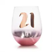 22nd Birthday Blush Stemless