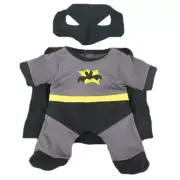 TEDDY BEAR CLOTHES Bat Bear Dark Knight Outfit - 16"/40cm BUILD a TEDDY BEAR