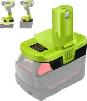 DM18RL Battery Adapter for Dewalt 18V 20V to For Ryobi 18V Battery Power tools