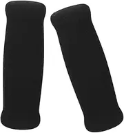 CLISPEED 2pcs Sponge Handle Anti-slip Handle Protection with Foam Grips for Walker Handles Walking Stick Handle Cover Walking Sticks Elderly Sleeve Walking Cane Support Canes Seniors Black