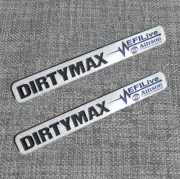 For Allison Dirtymax Duramax Efi Live Emblem 3D Badge -2Pc