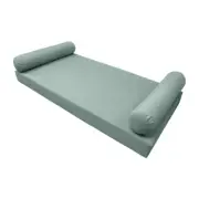 |SLIPCOVER ONLY|S5 Daybed Mattress Bolster Pillow Covers Knife Edge Crib AD002