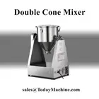 Double Cone Flour Mixer Blender Energy Whey Protein Flour Mixing Machine